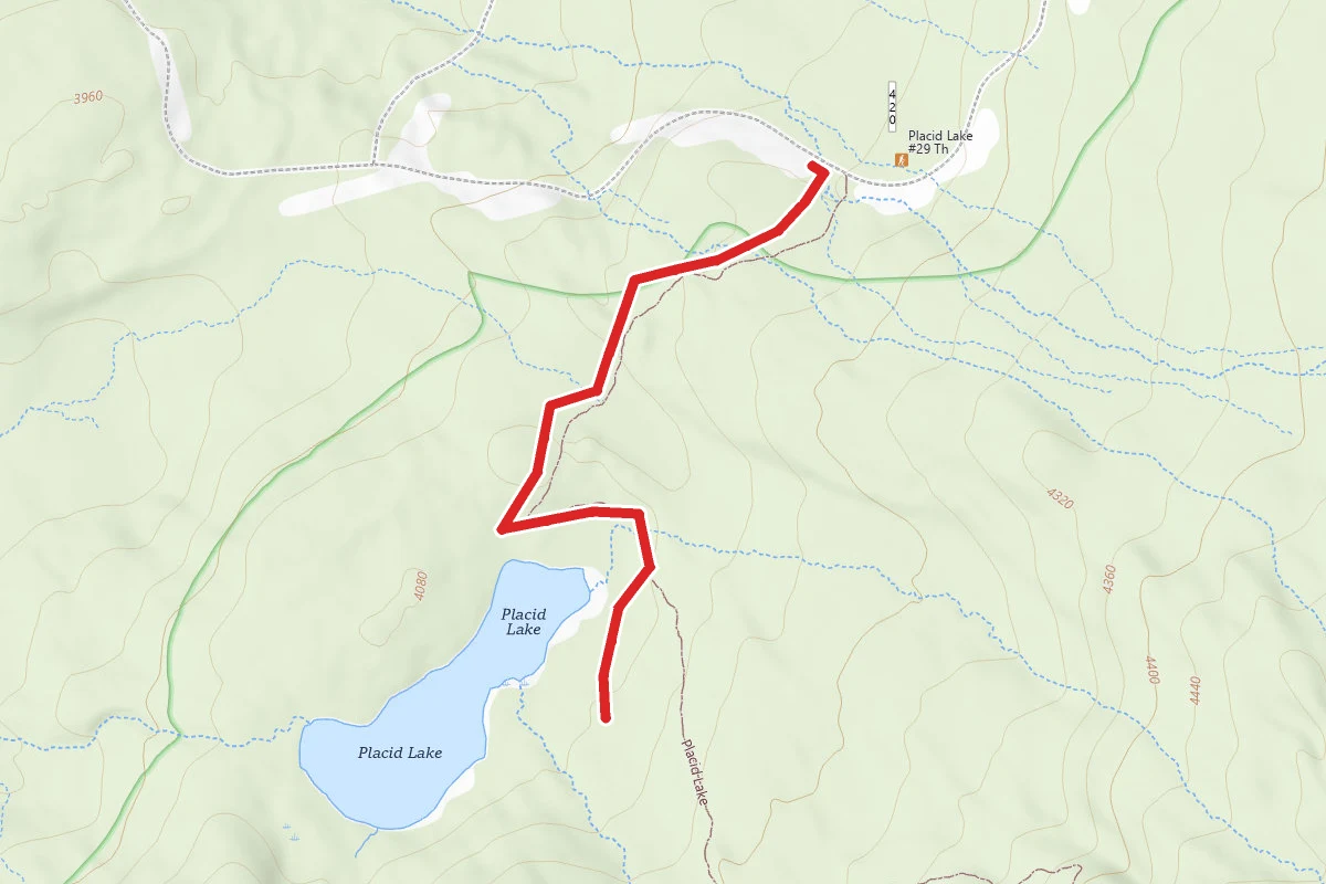 Placid Lake Trail