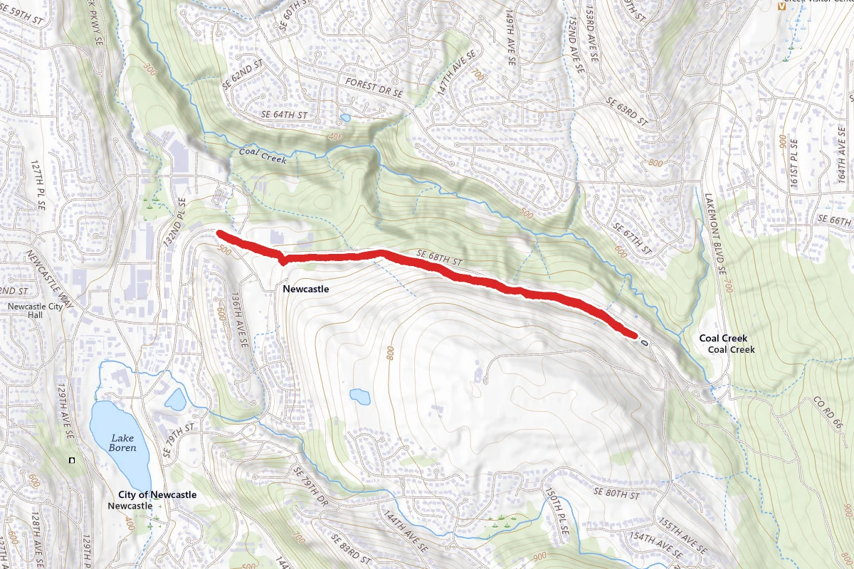 Newcastle Golf Course Trail