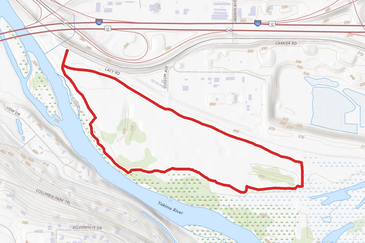 Chamna, Red Tail and River Trail Loop