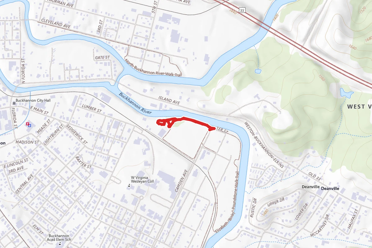 Buckhannon River Walk Nature Park and Learning Trail