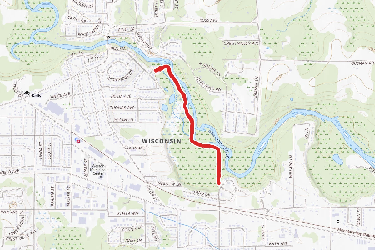 Eau Claire River Trail