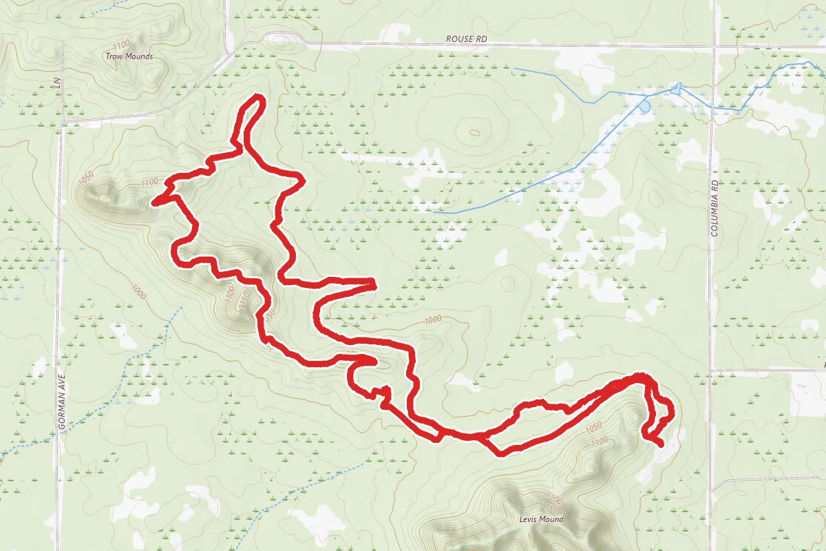 Lower Glen, Yellowjacket, Upper Hermosa, and Pine Run Loop