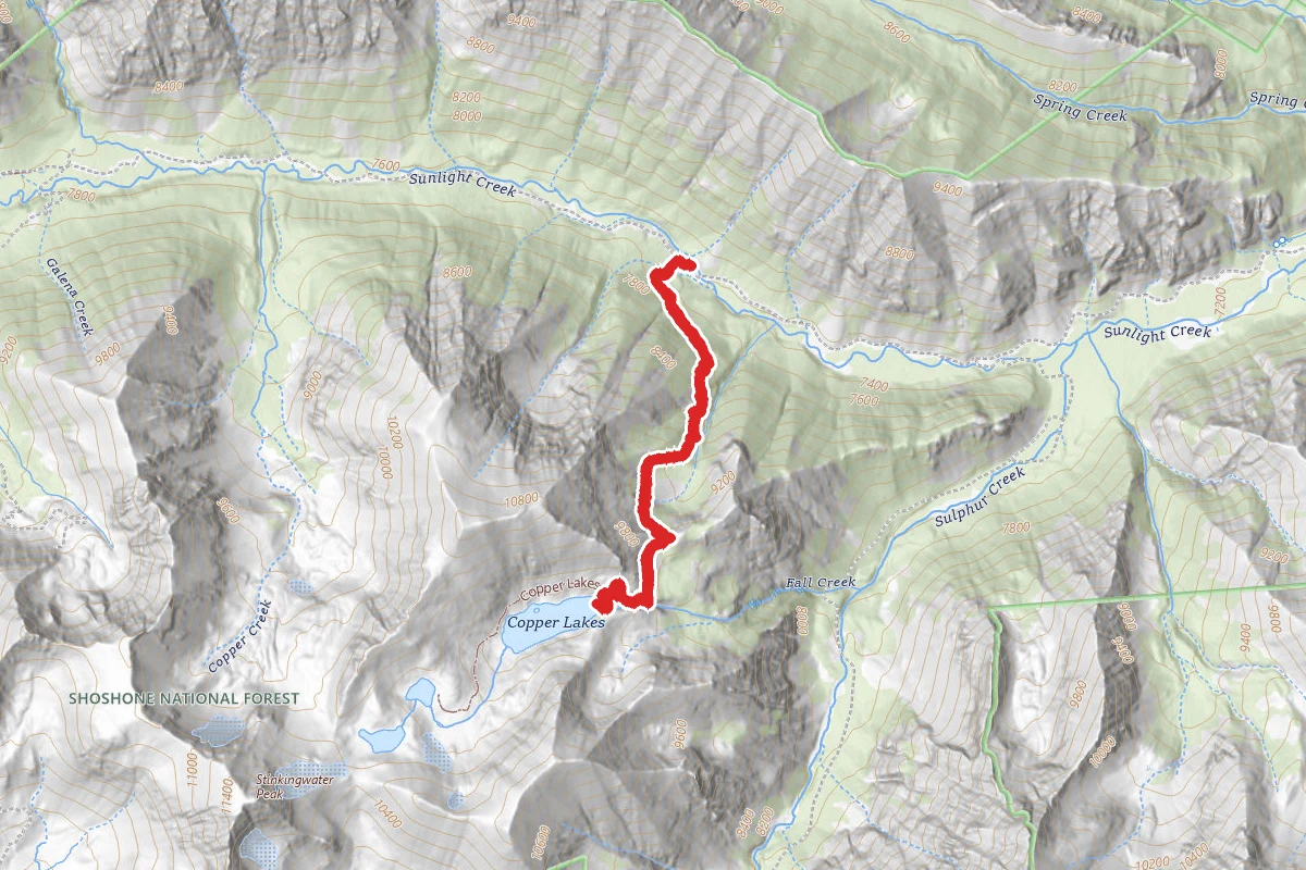 Copper Lakes Trail