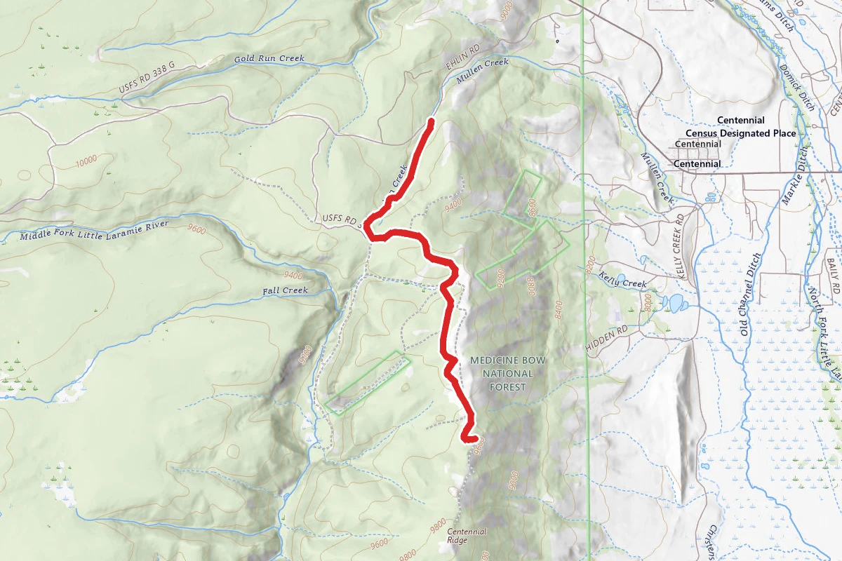 Miner's Cabin Trail