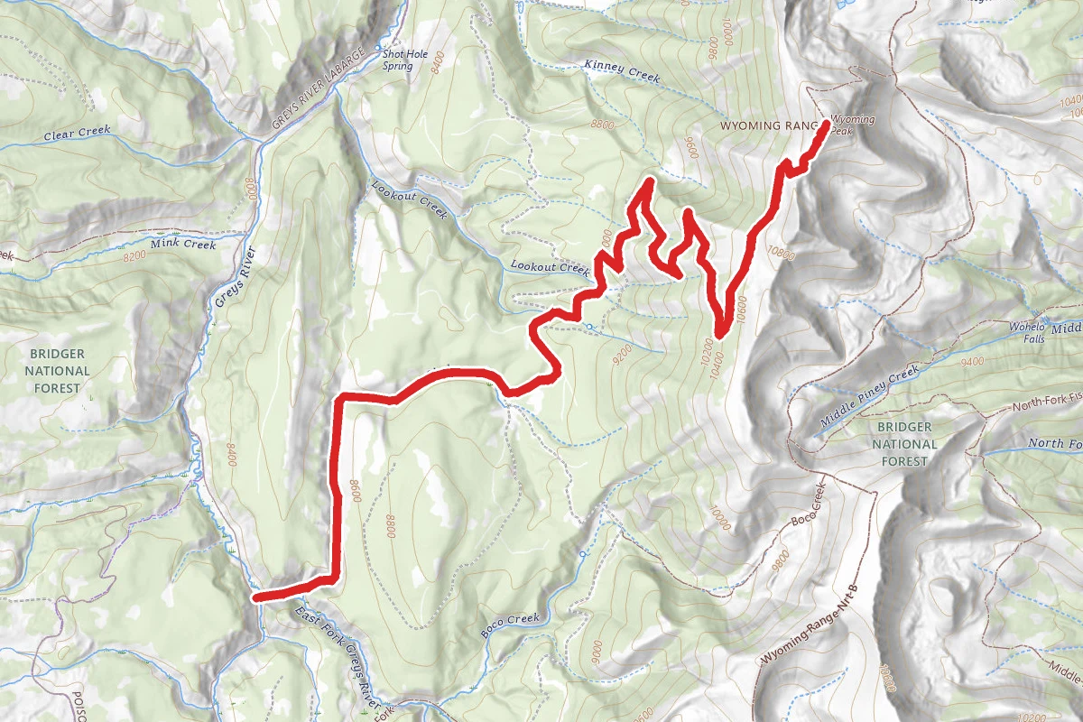 Wyoming Peak Trail