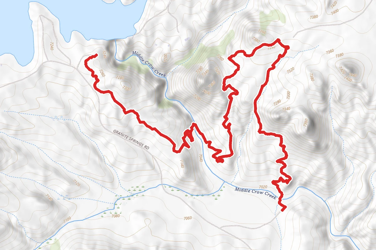 Middle Kingdom Trail and Mahogany Trail