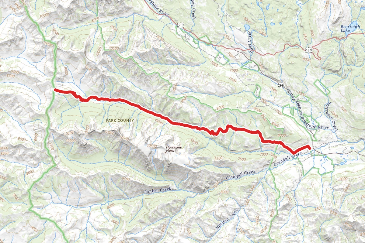 North Crandall Trail