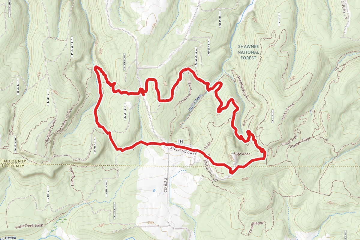 Rice Hollow Trail Loop
