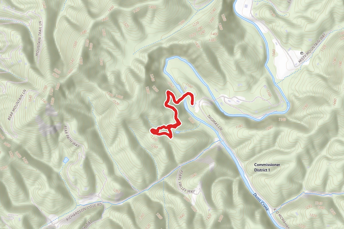Foxfire Mountain Trail
