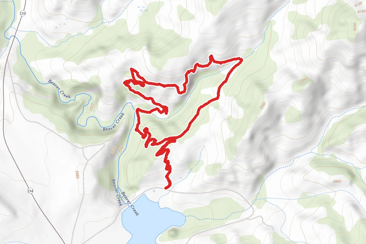 Upper Rotary Canyon Loop Trail
