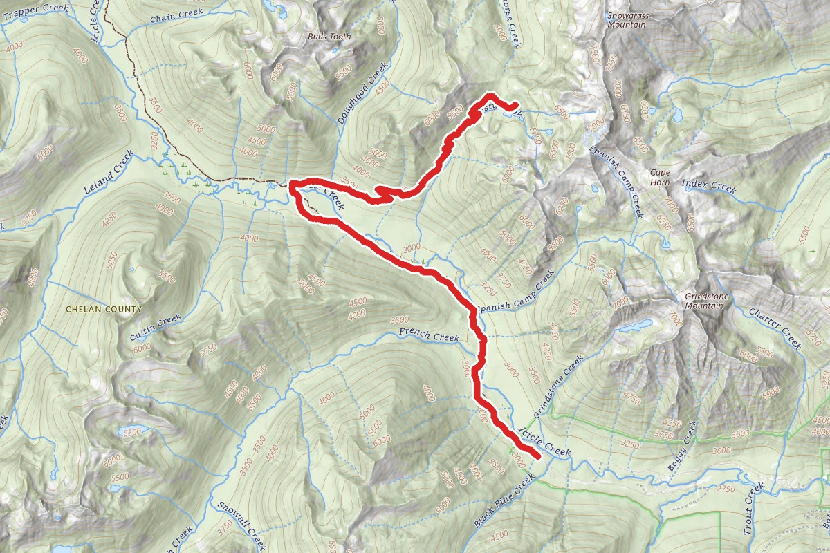 Lake Margaret via Icicle Creek and Wildhorse Trail