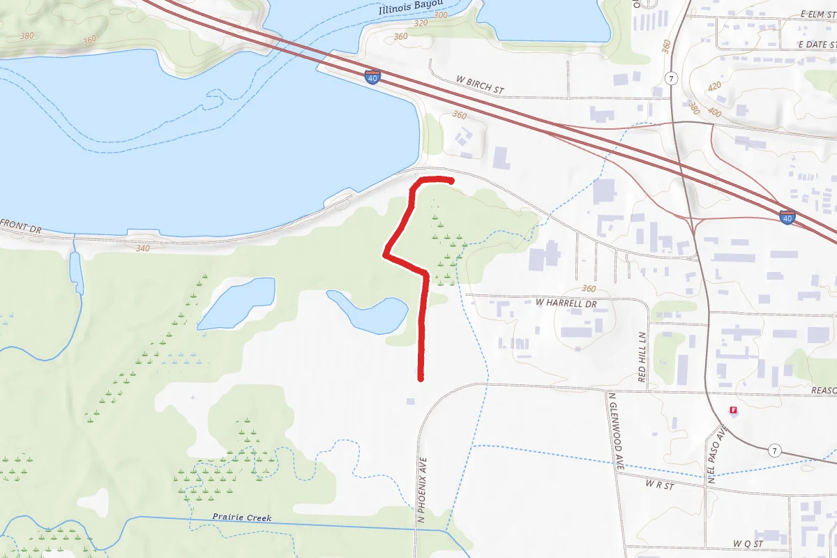 Rabbit Run Trail to Phoenix Avenue Trail