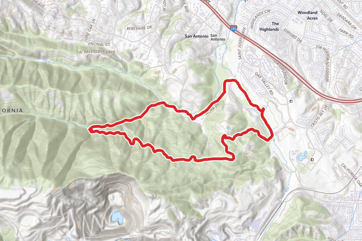 PG&E, Wilcat Loop, Lower Meadow Trail