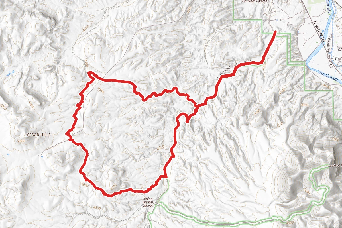 Faulkner Canyon Loop