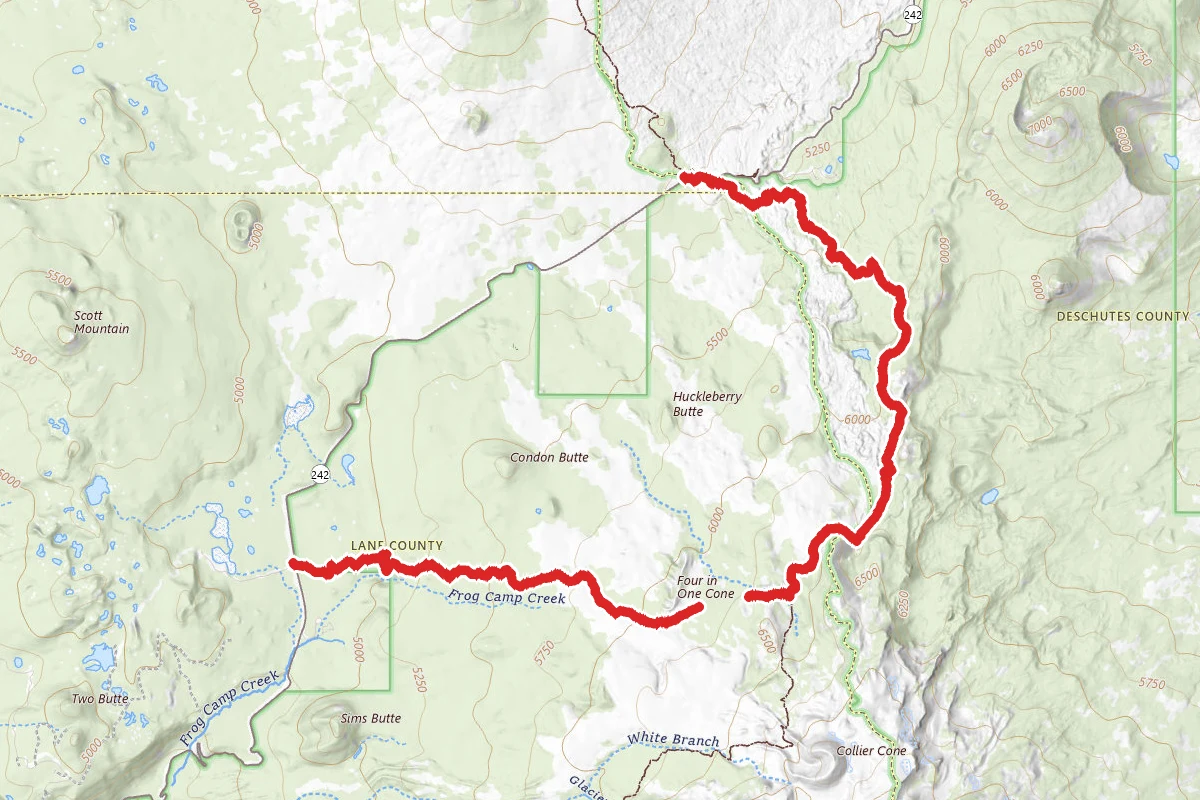 Scott Trail to Observatory via PCT