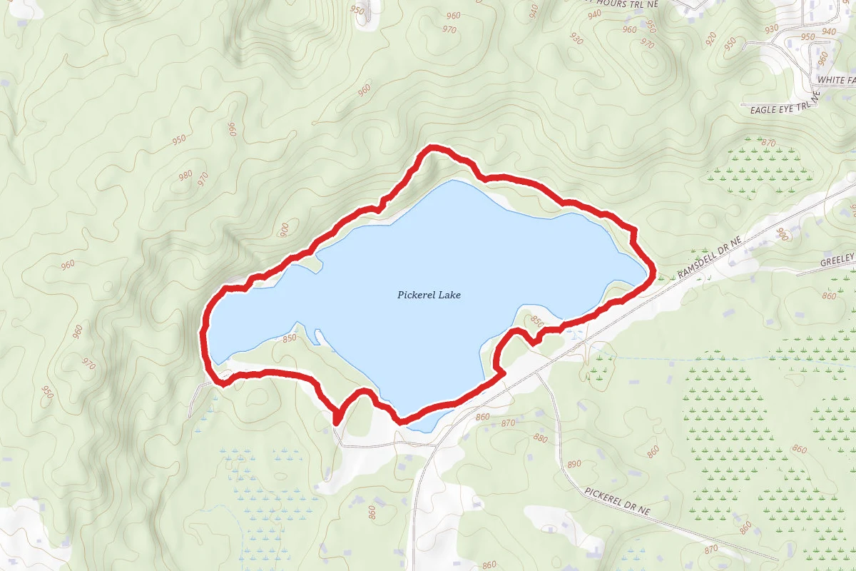 Pickerel Lake Trail