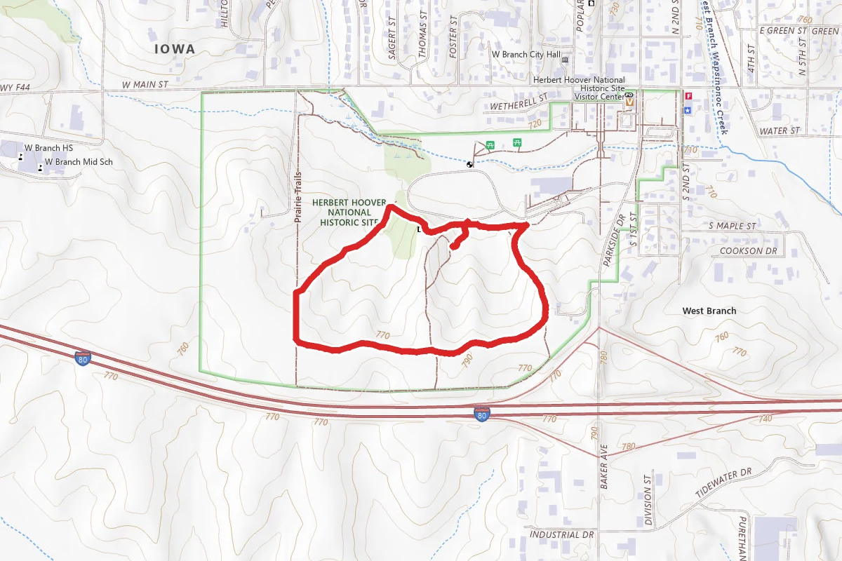 Herbert Hoover Prairie Trail Loop