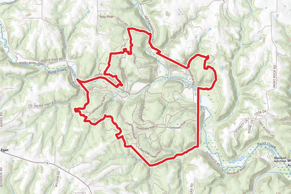 Paint Creek Unit Loop