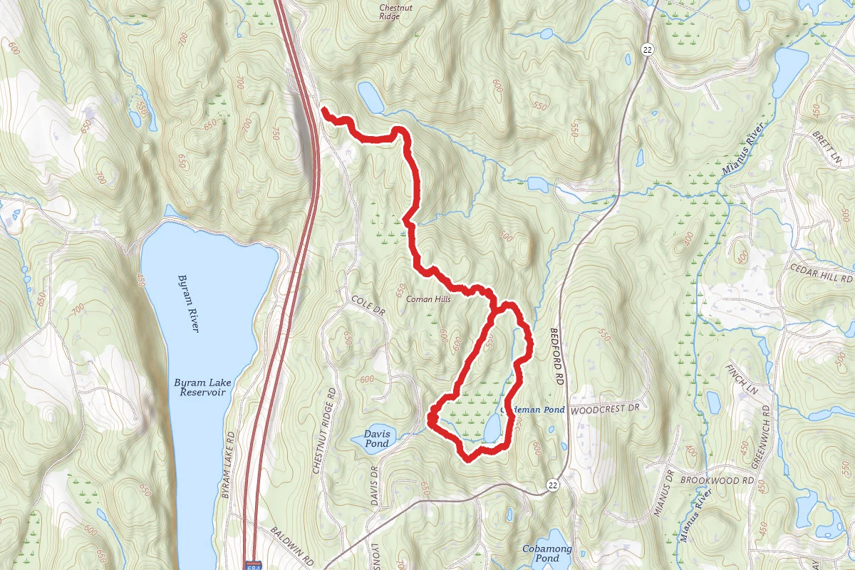 Coles Kettle Trail via Spruce Hill and Hemlock Trail