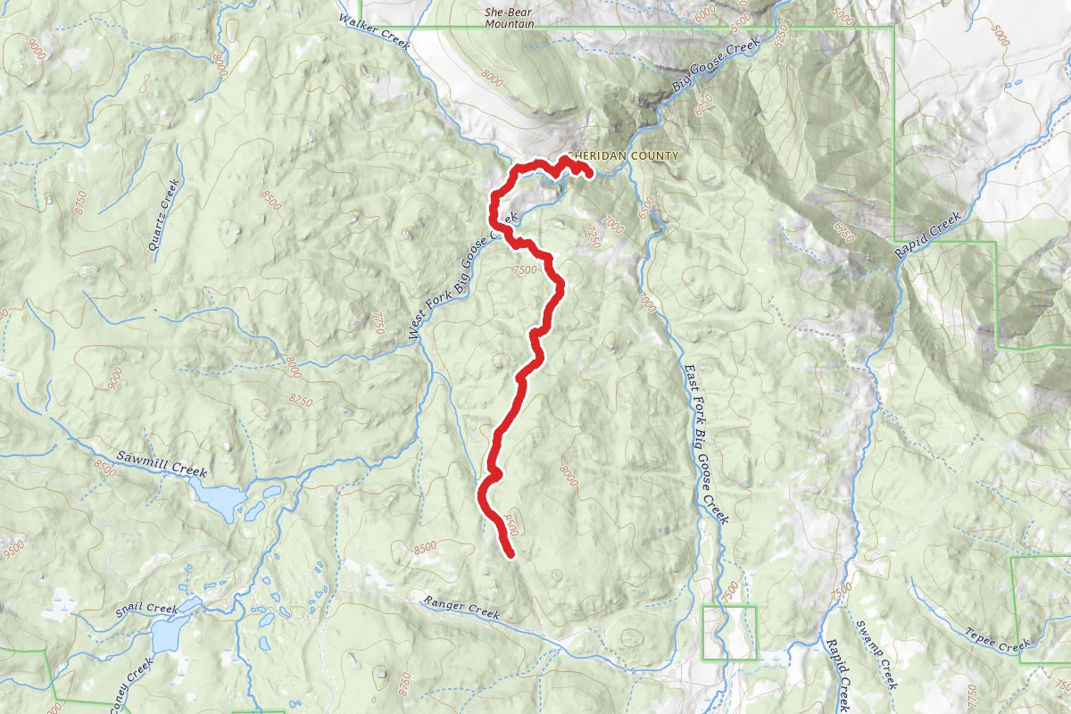West Fork of Big Goose Creek