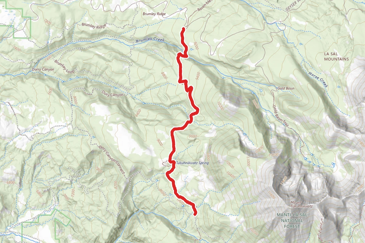 Squaw Spring Trail
