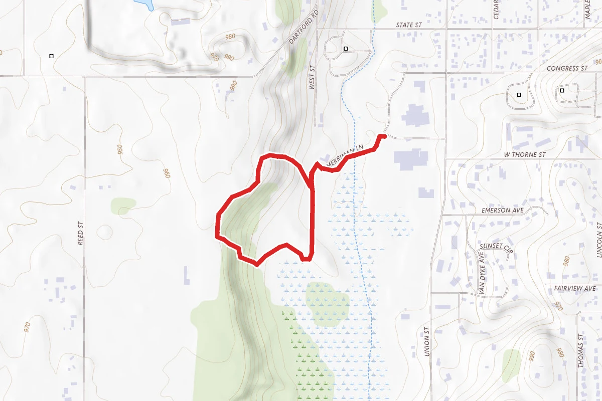 Ceresco Prairie Conservancy Loop at Ripon College