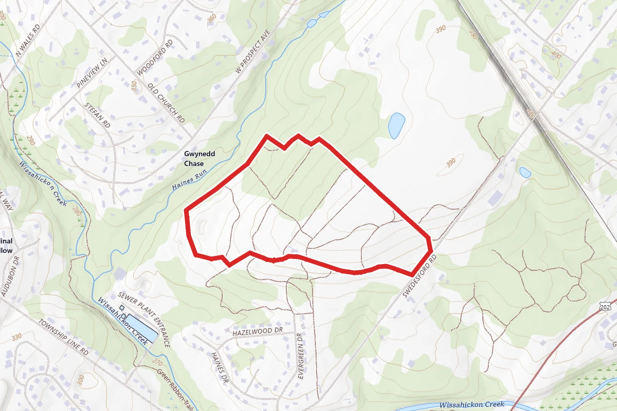 Gwynedd Preserve Red Loop
