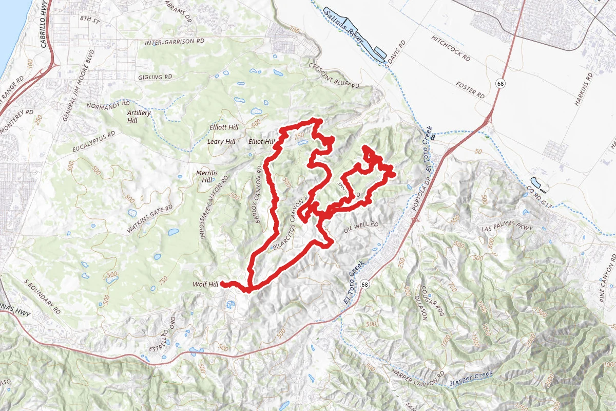 Sea Otter Mountain Bike Loop