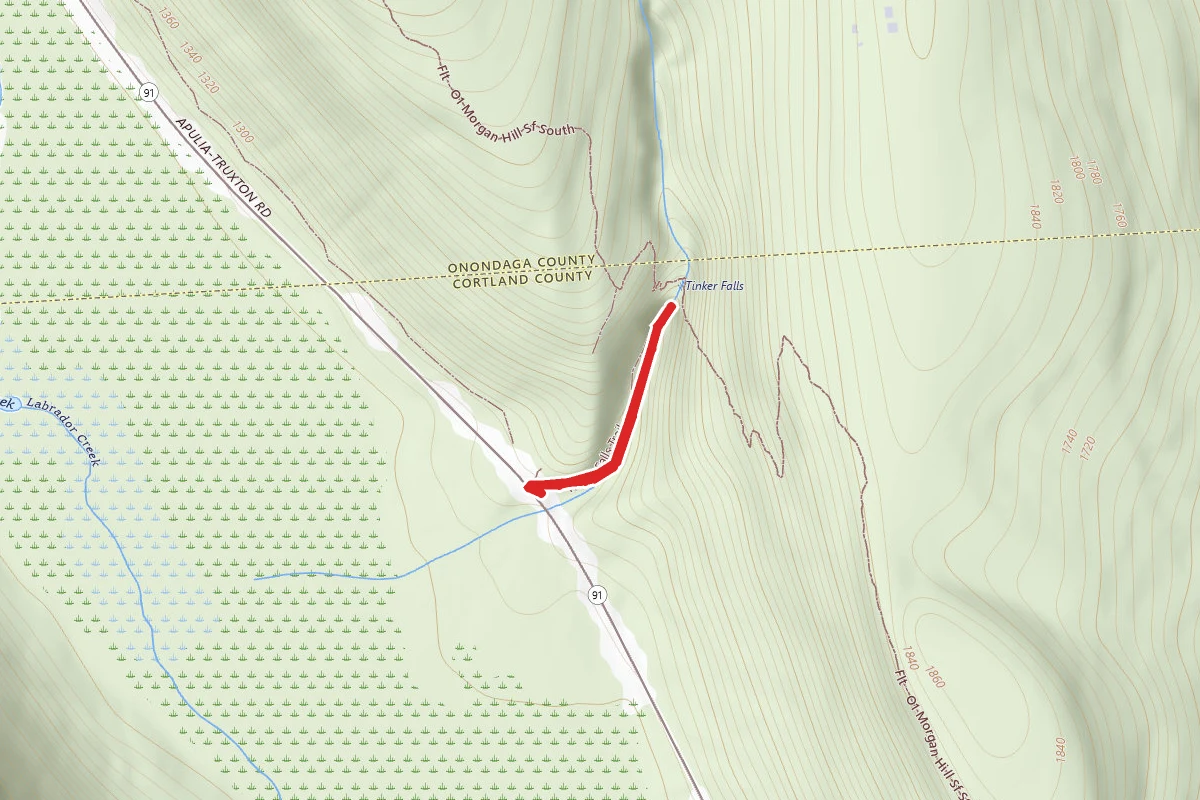 Tinkers Falls Trail