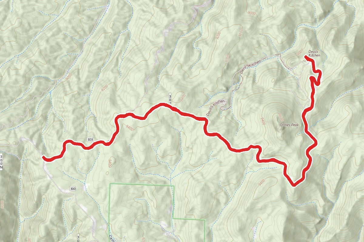 Devil’s Kitchen OHV Trail