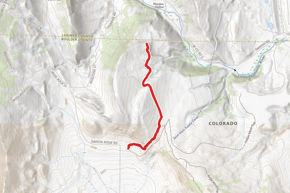 Little Thompson Overlook Trail