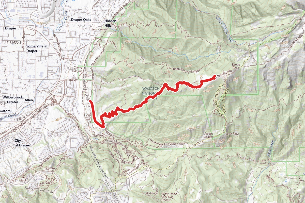 Draper Ridge Trail