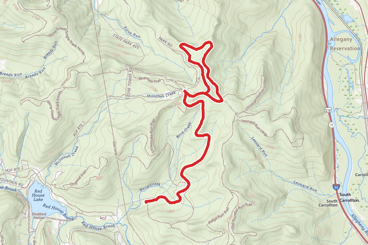 Allegany MTB Loop