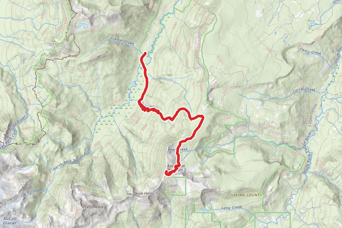 Bear Creek Mountain Trail