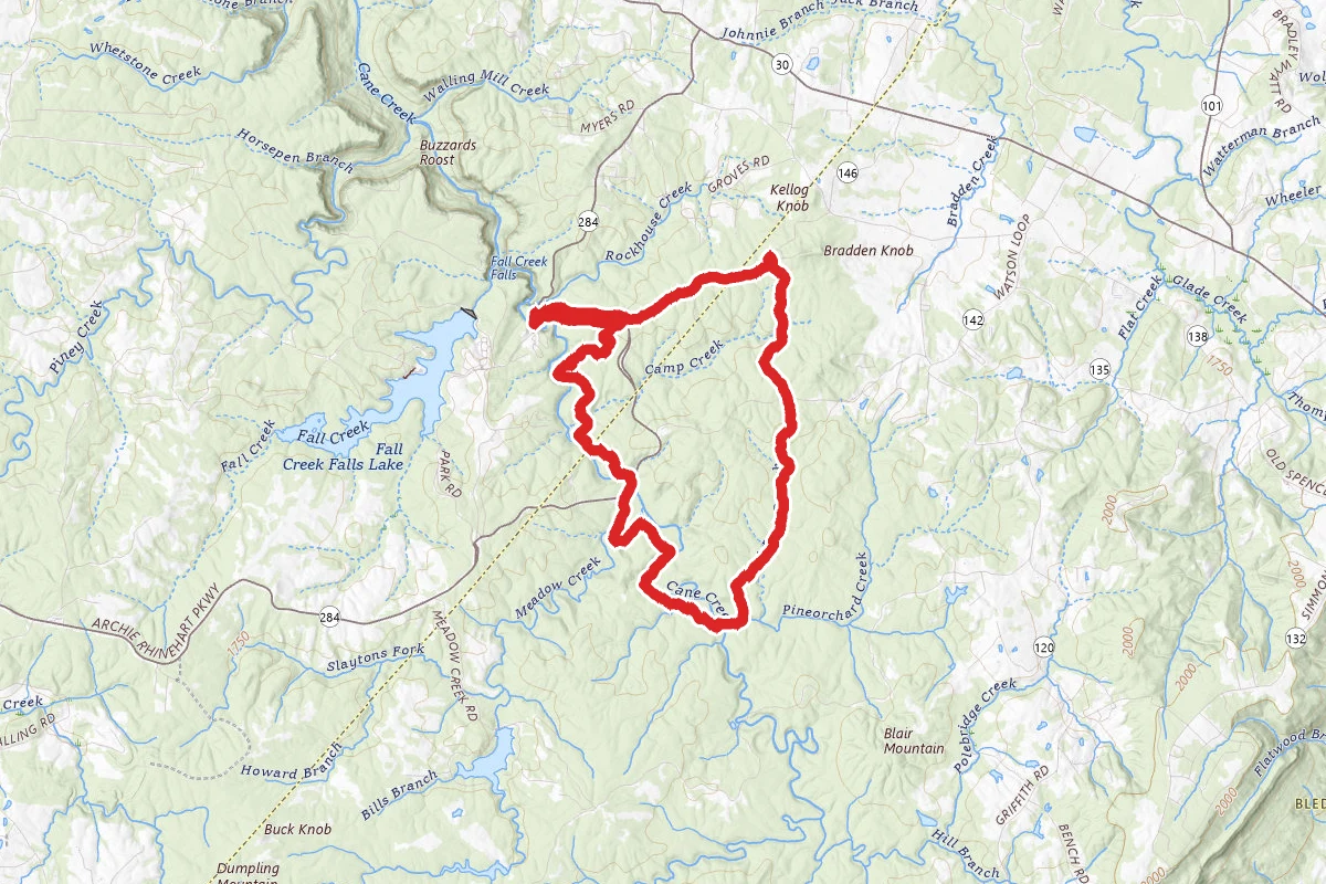 Fall Creek Falls Trail Half-Marathon