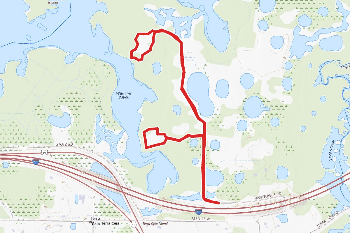 Terra Ceia Preserve Orange Loop