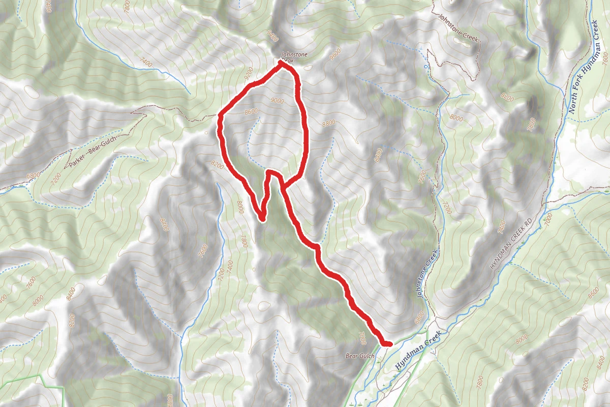 Johnstone Peak via Bear Gulch