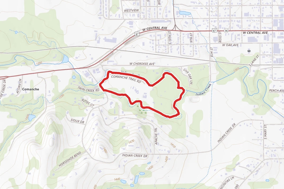 Twin Creek Hiking Trail