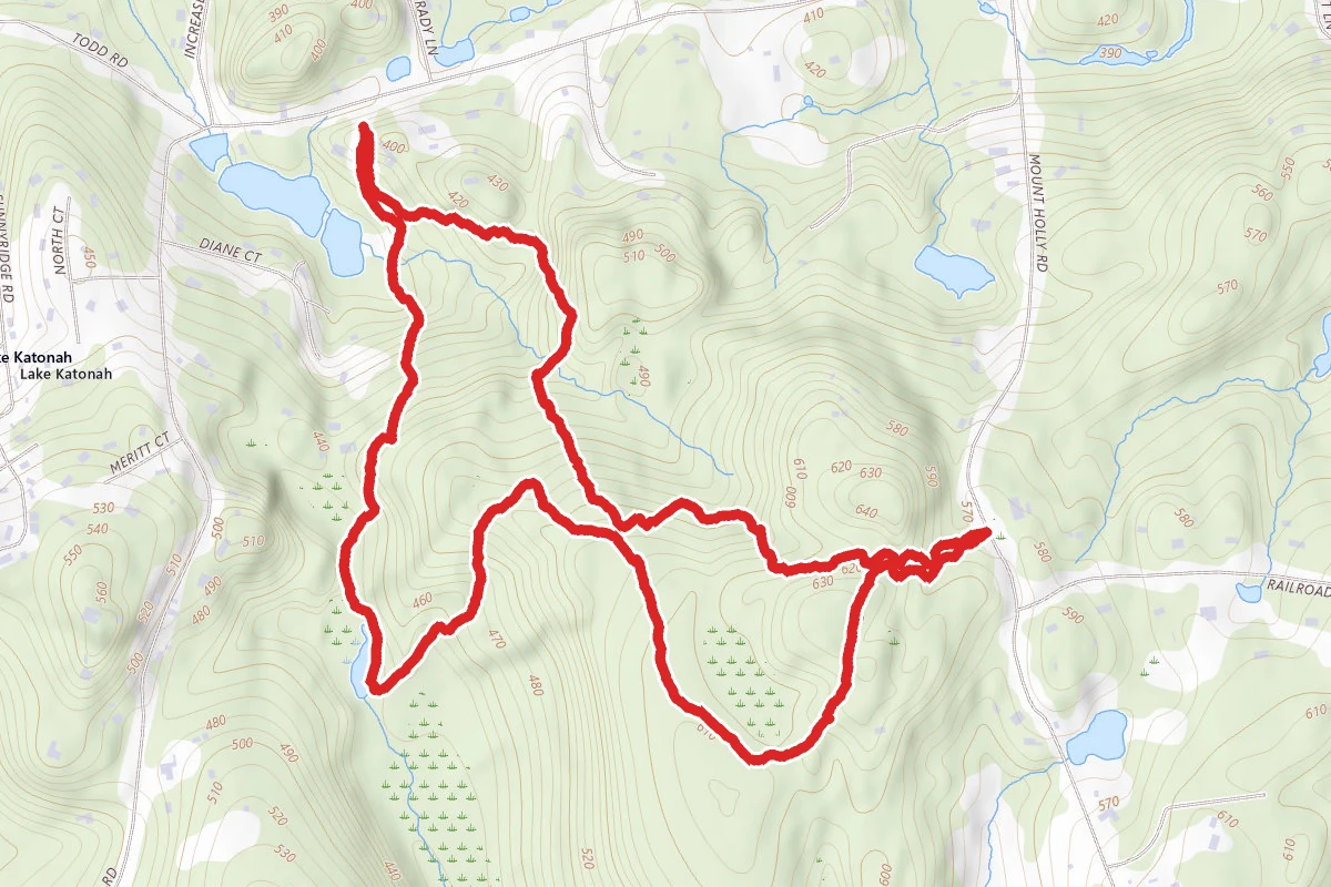 Mount Holly Blue Trail