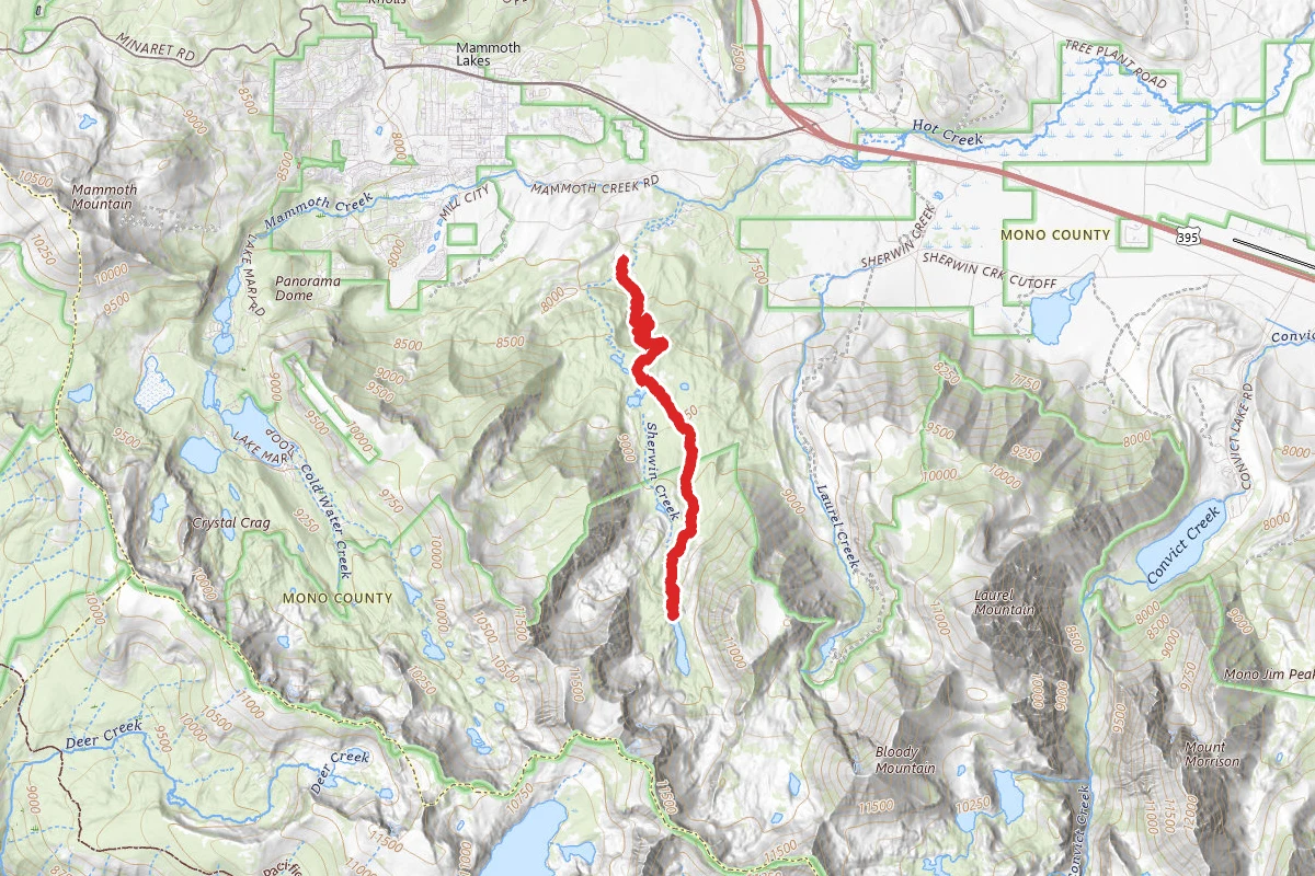 Valentine Lake Trail