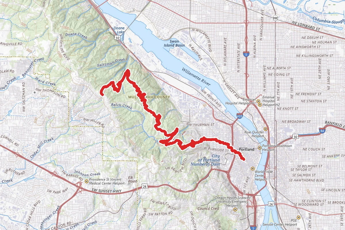 BPA Road Trail