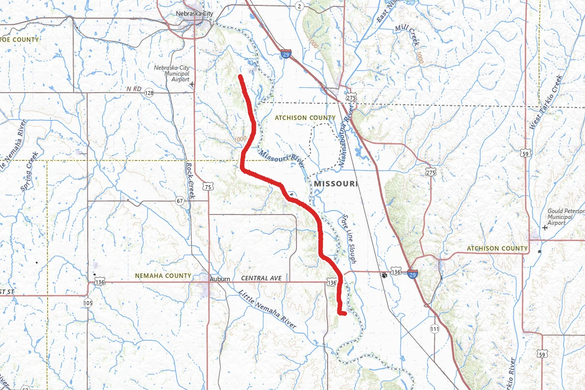 Steamboat Trace Trail