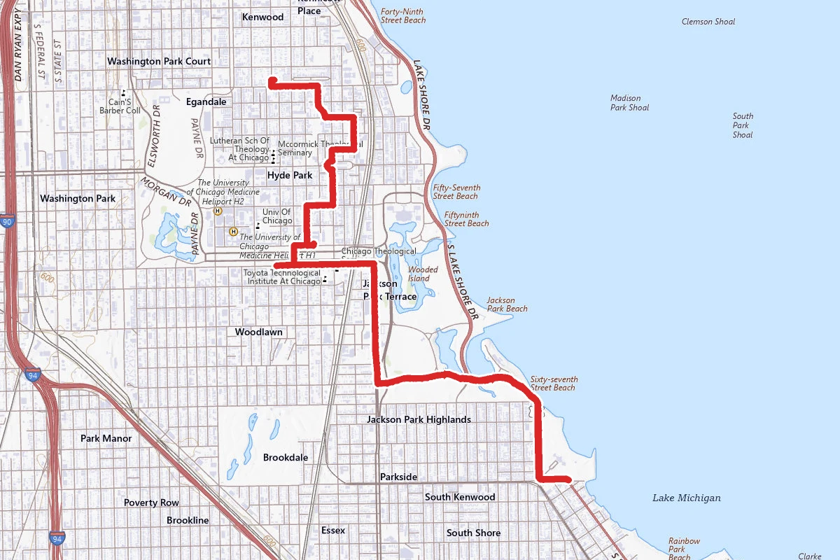 Hyde Park, Kenwood, and South Shore Neighborhoods Walking Tour