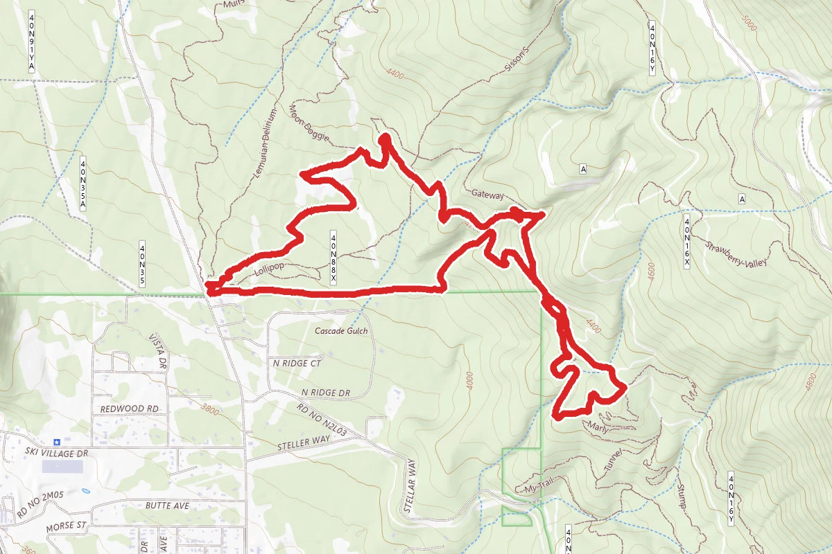 Gateway, Marley, Forest Access Road Loop