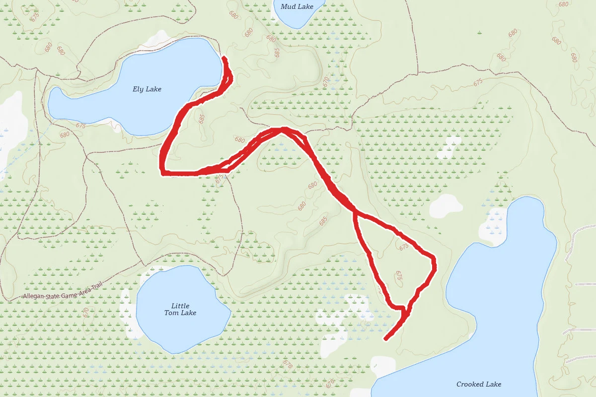 Crooked Lake Loop Trail