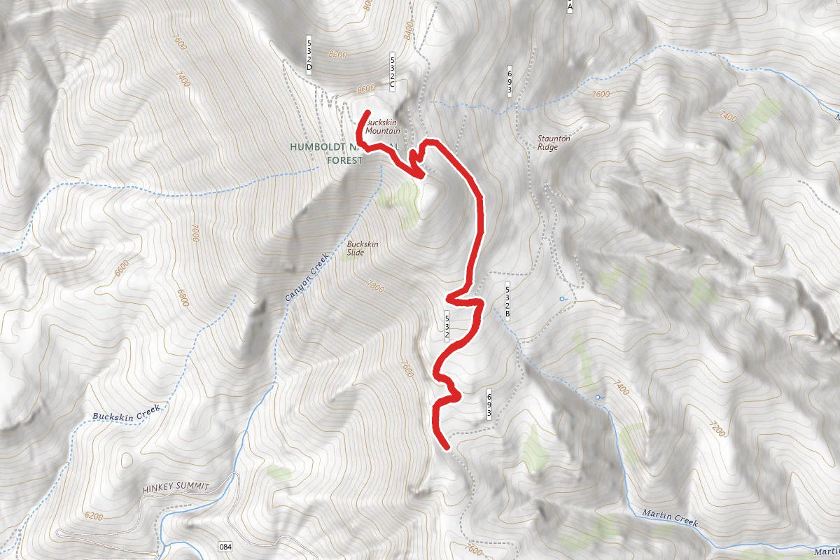 Buckskin Mountain Trail