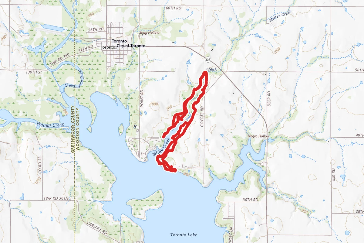 Chautauqua Hills Trails Loop
