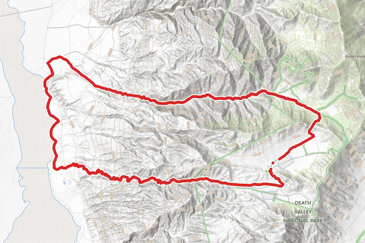 Pleasant Canyon OHV Loop Trail