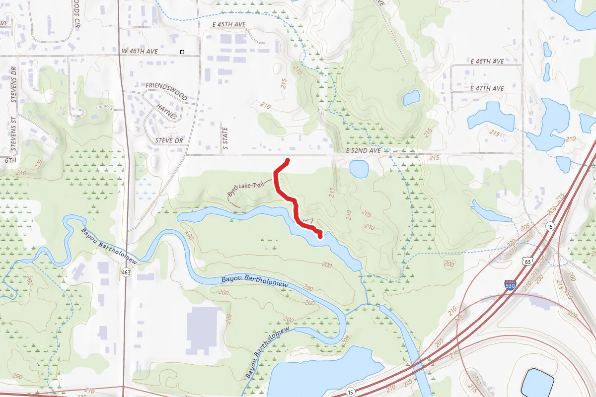 Byrd Lake Natural Area Trail