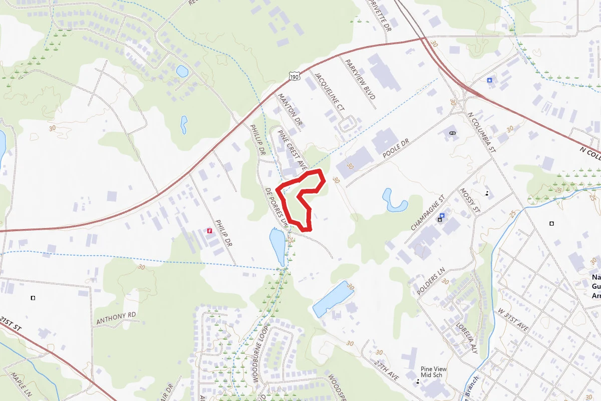 Blue Swamp Creek Nature Trail